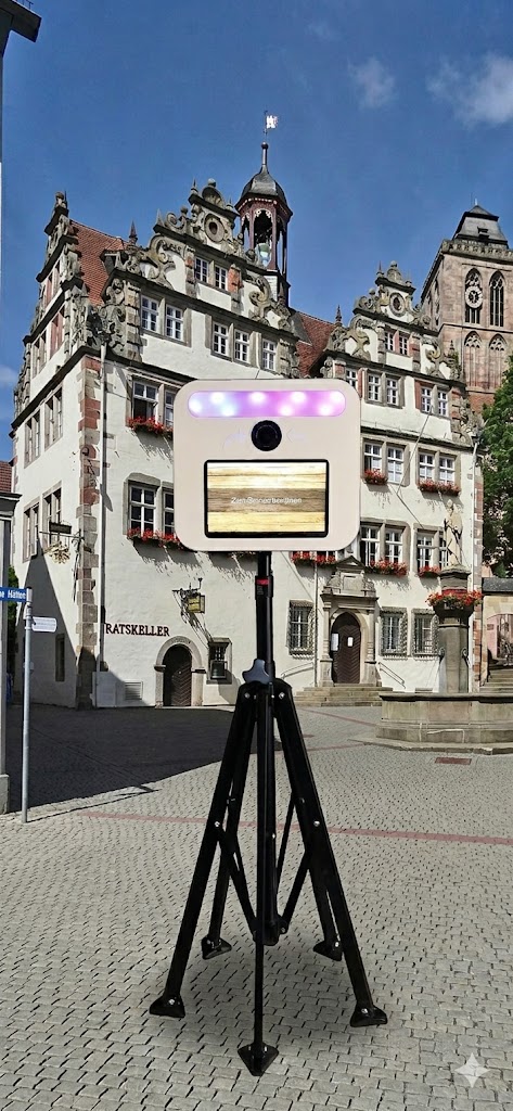 Fotobox vor dem Rathaus in Bad Hersfeld